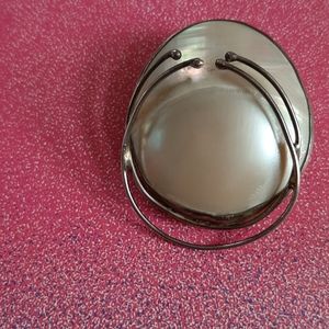 Vintage • 60s Modernist silver and MOP pendant